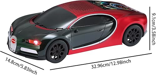Miniatura 9 de Luxury Sports Car Model Bluetooth Speaker with HD Sound, TWS Stereo Pairing, Display Screen, Built-in Microphone, Unique Bluetooth Car Speaker for