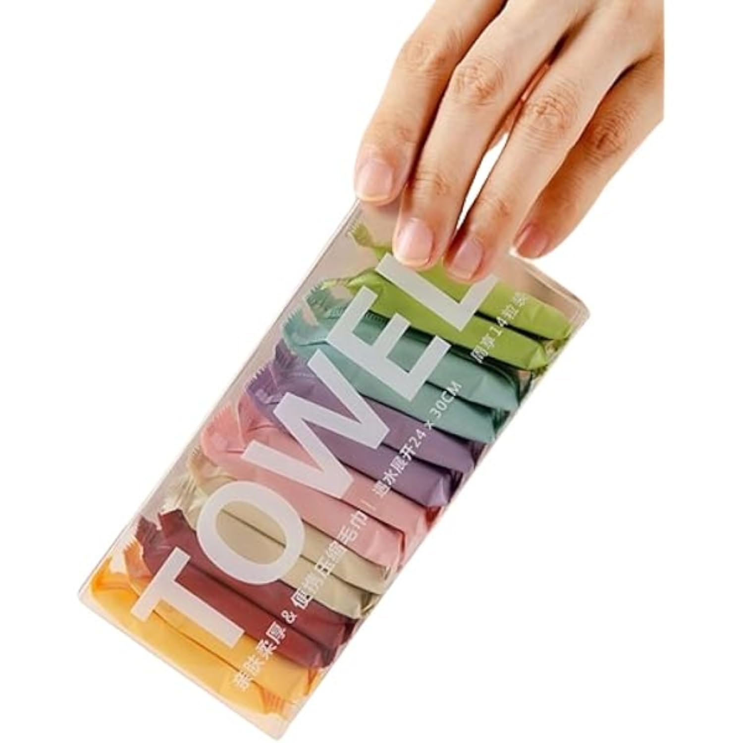 FEELHIGH Compressed Disposable Towels Portable Travel Towel Tablets, Thick & Super Absorbent Washcloths for Face, Outdoor Use, Camping, and Hiking (1)-image-46