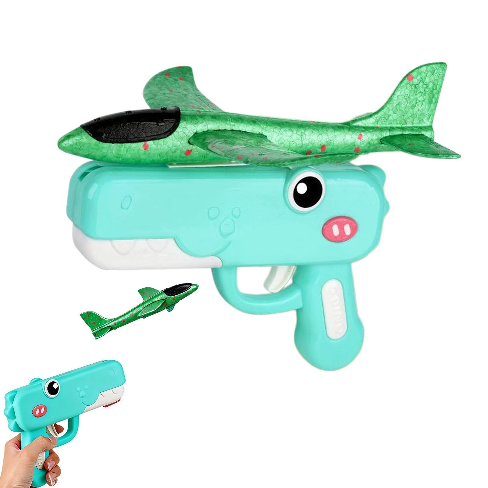 Lanzador Planeadores Espuma Dinosaurio, Divertidos Lanzador Aviones Dinosaurios, Nuevos Lanzadores Aviones Espuma Dinosaurio para Niños, Lanzadores Avione Espumas Dinosaurios, para Niños & Niñas — view 9