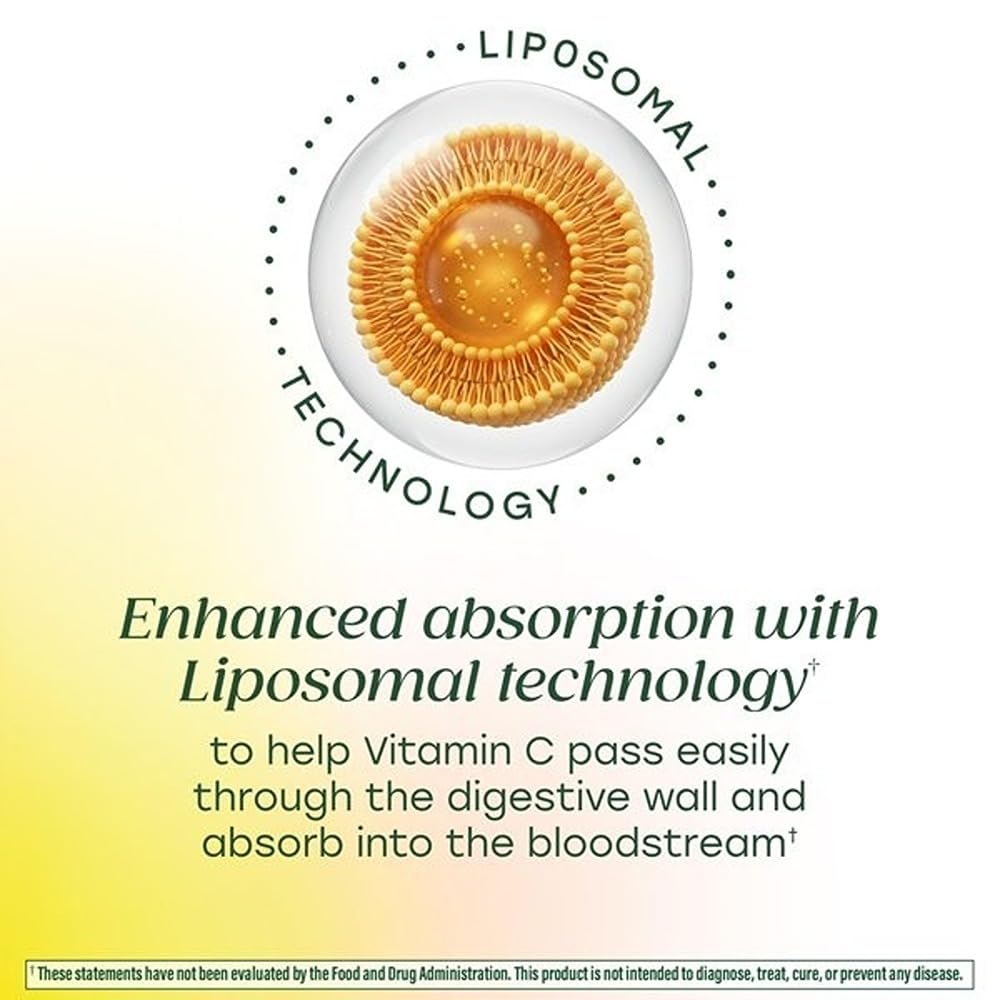 MegaFood Liposomal Vitamin C, Antioxidant & Immune Support, 120 Capsules — Amazon image 5