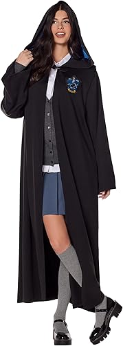 Spirit Halloween Harry Potter - Bata de Ravenclaw para adultos, con licencia oficial, disfraz de Harry Potter, traje de mago, Varios colores, Talla