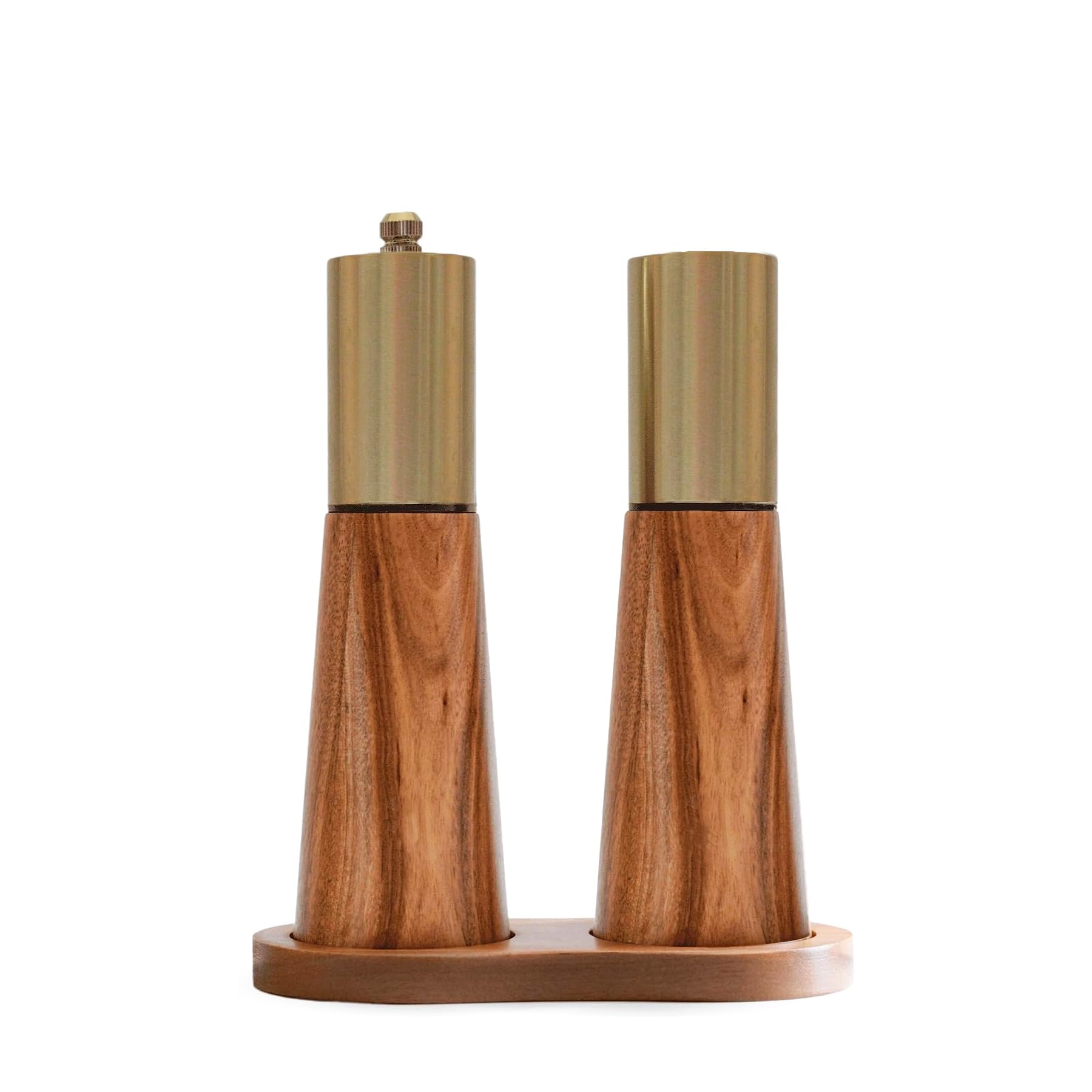 Classic Hand Shake Pepper Mill & Salt Set -9