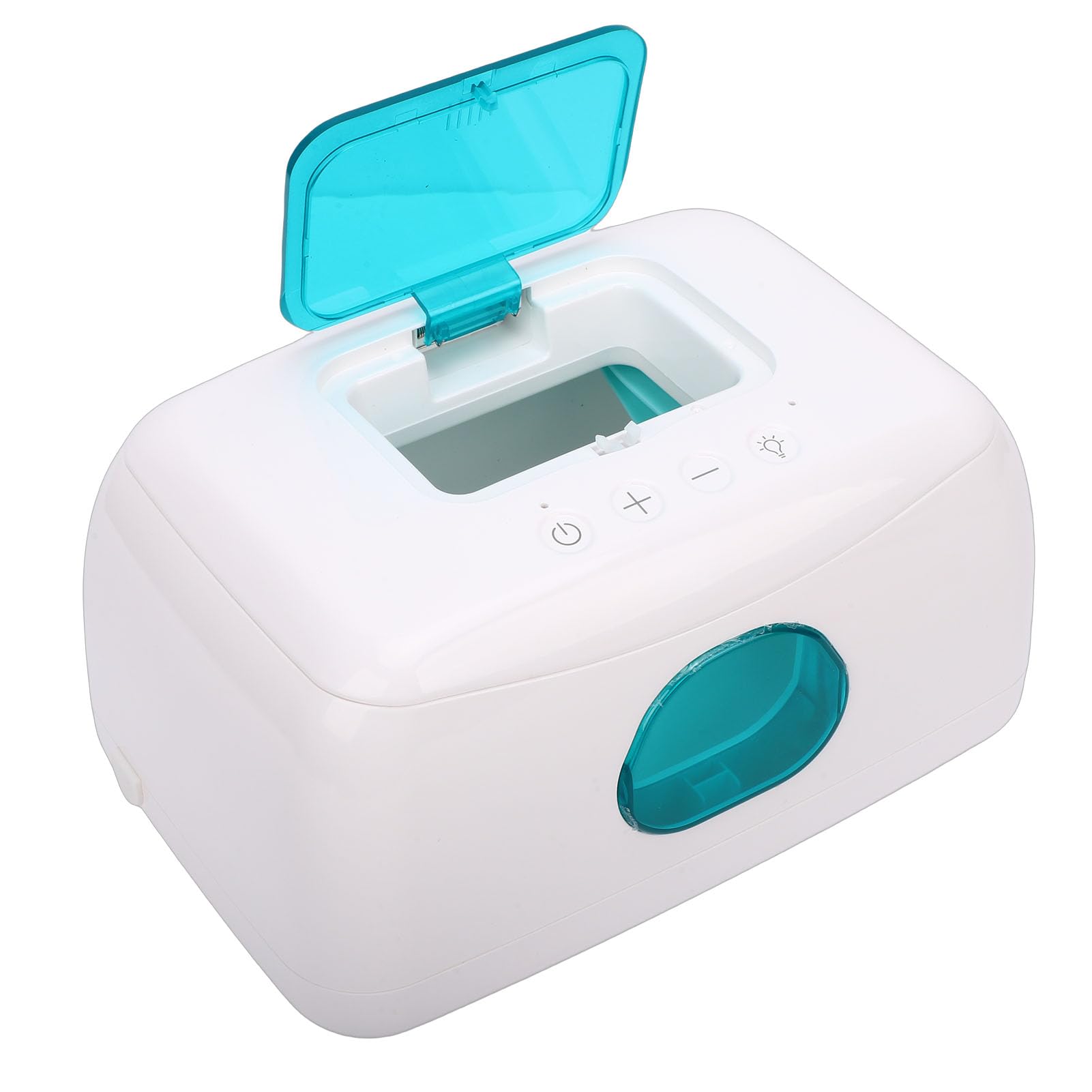 Brrnoo Distributeur Chauffe-Lingettes pour bébé avec Fenêtre de Visualisation alimenté par USB pour une capacité de 120 Lingettes Distributeur de Chauffage Portable pour Chambre