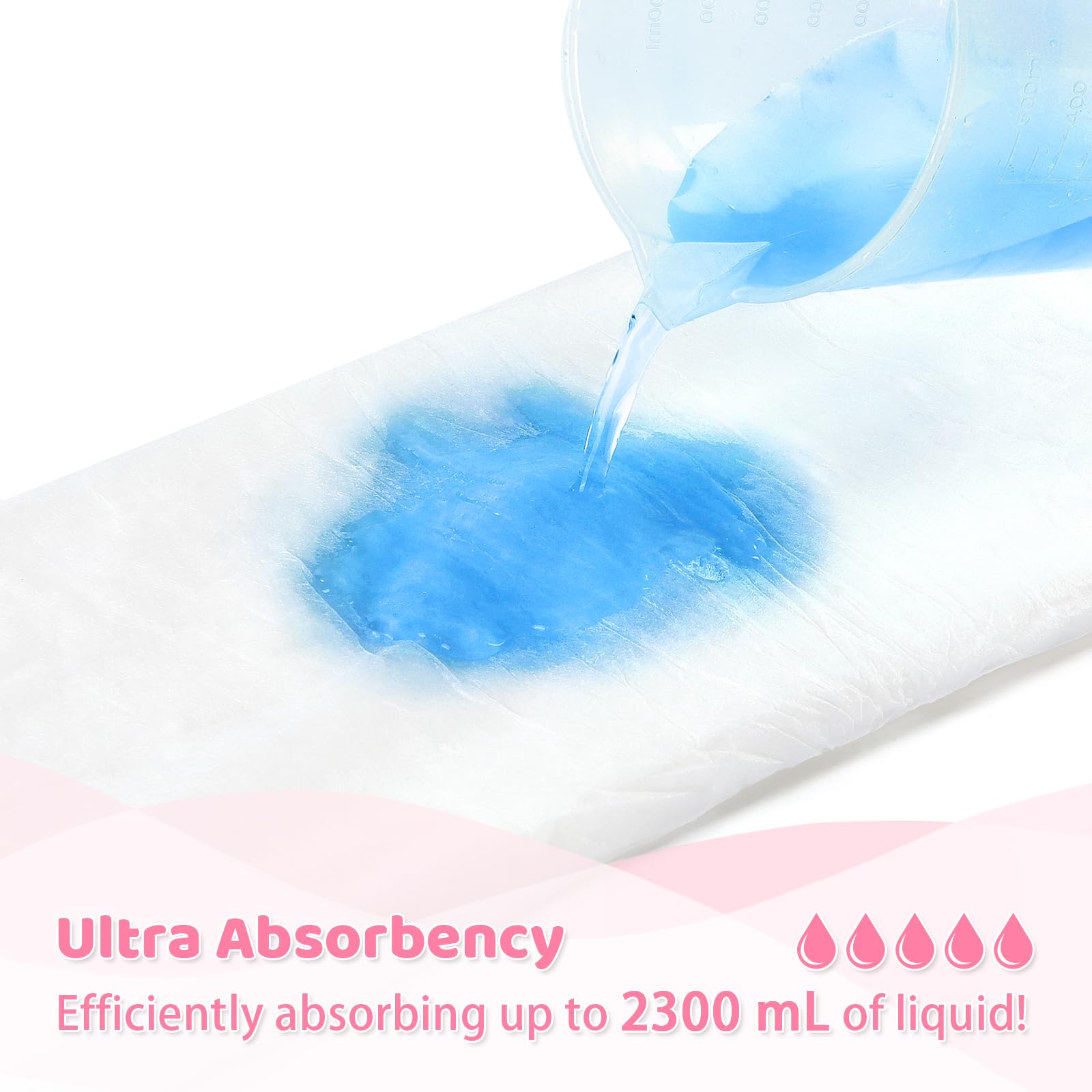 LittleForBig ABDry podkładki wzmacniające dla dorosłych z paskiem samoprzylepnym, 10 sztuk - ABDry Booster Pads