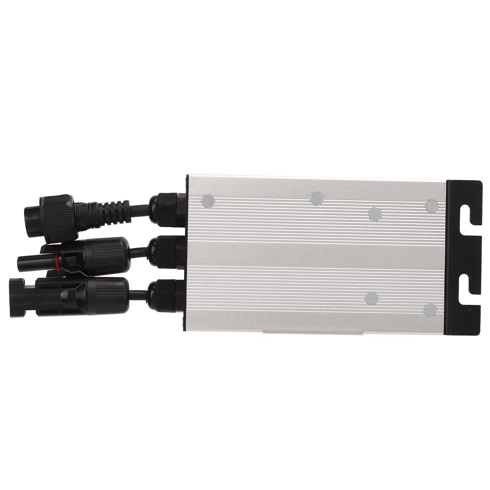Solar-Mikro-Wechselrichter, 300 W, Wasserdichter MPPT-Grid-Tie-Mikro-Wechselrichter für Kleine Solarsysteme, Aluminiumlegierung, 5,1 X 3,0 X 1,5 Zoll,21 A-230 V AC-Ausgang, Schutzart IP55 –
