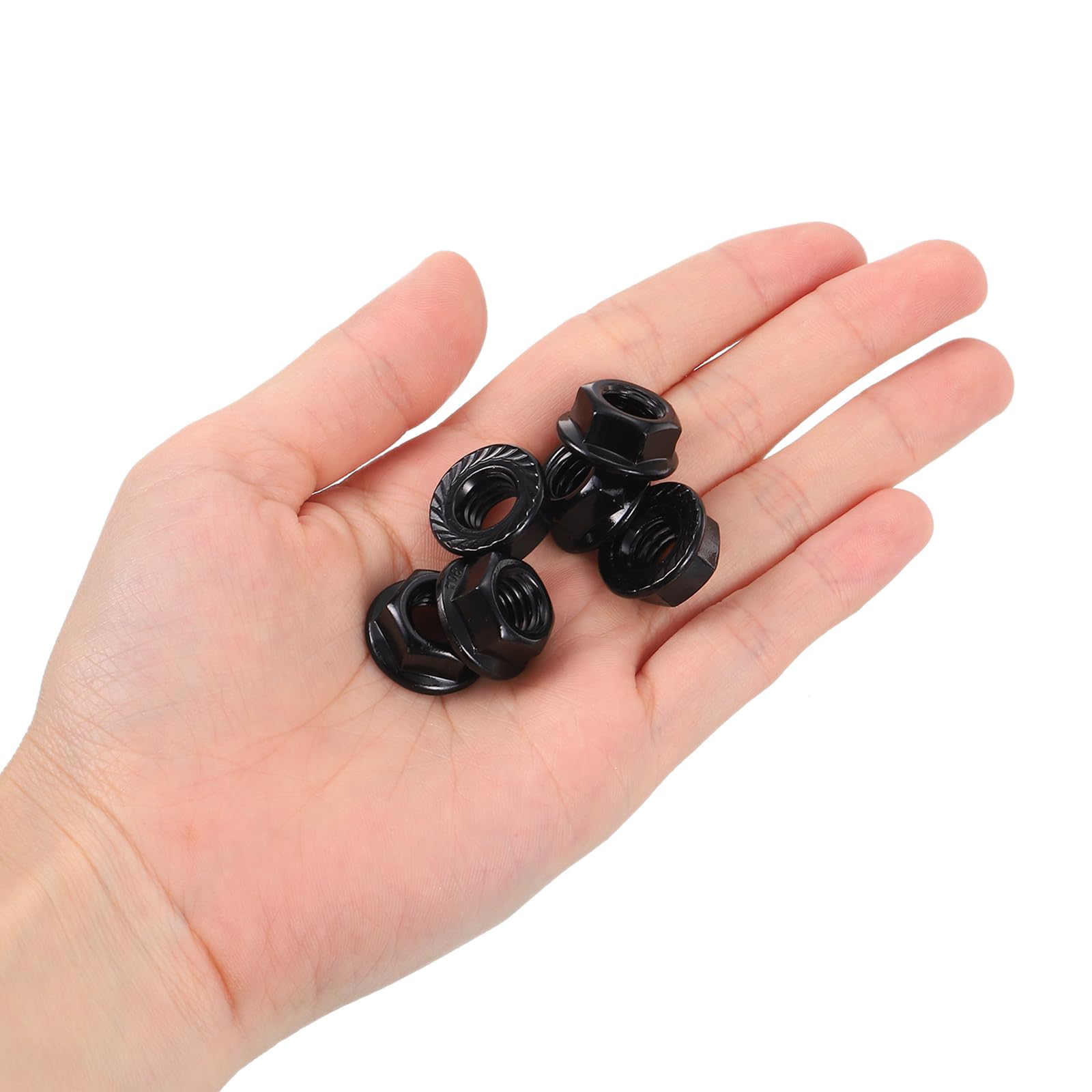 Dadi A Flangia 1000 Esagonali 3/8-16 Seghettati Zincati - Per Applicazioni Robuste Confezione 1000 Pezzi - Foto 8