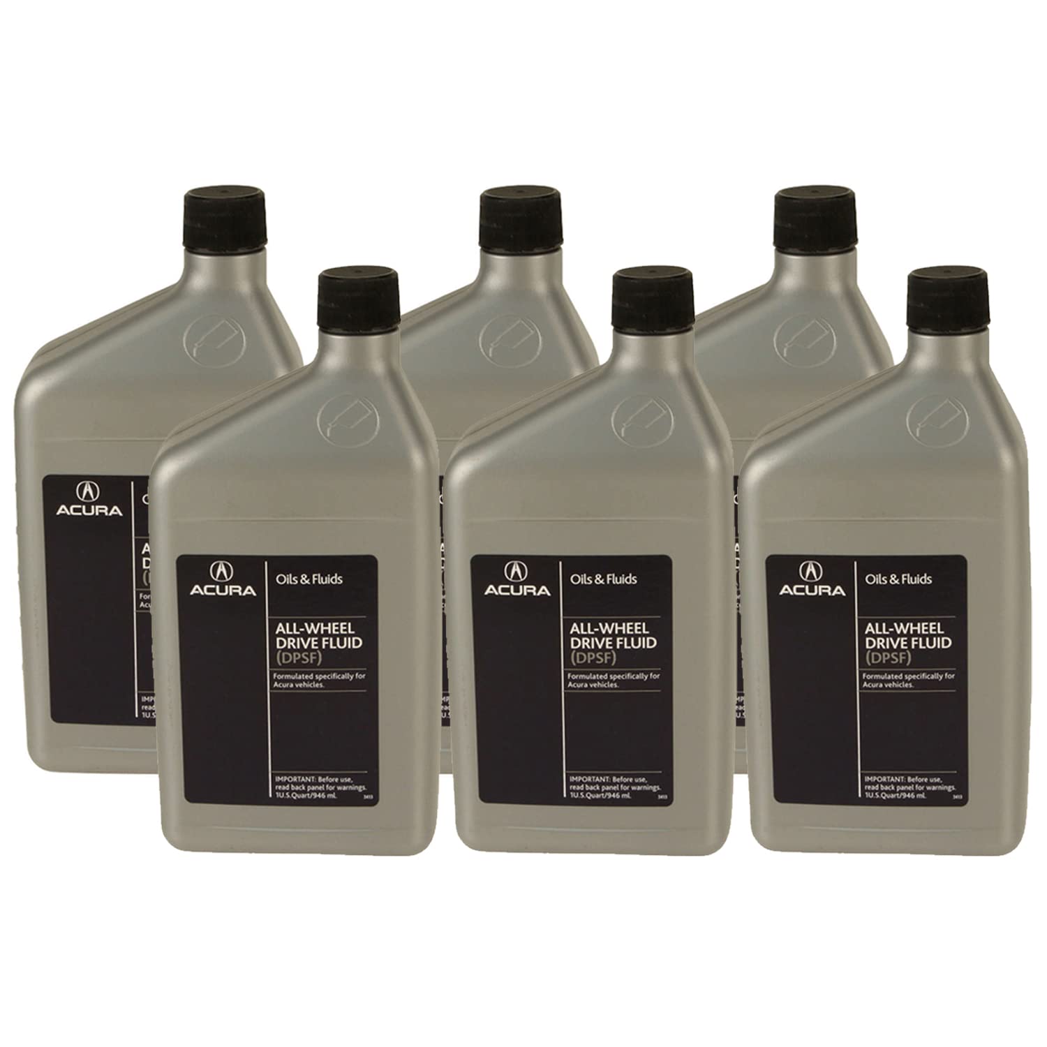 Genuine OEM Differential Oil AWD Type-II 6 Quarts DPSF (6x1 Qt) For Acura Honda