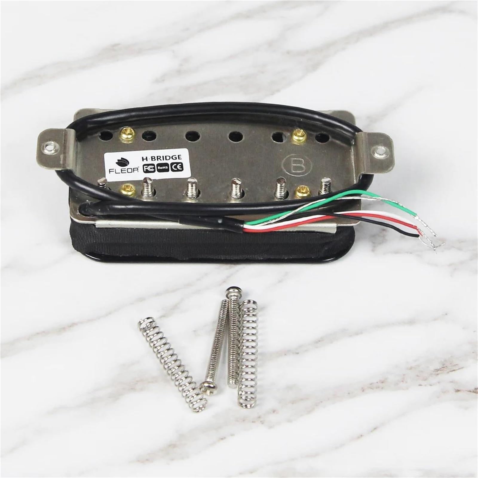 Pickup Gitary Elektrycznej Alnico 5 przetwornik humbucker do gitary elektrycznej 14K przetwornik mostkowy do gitary czarny
