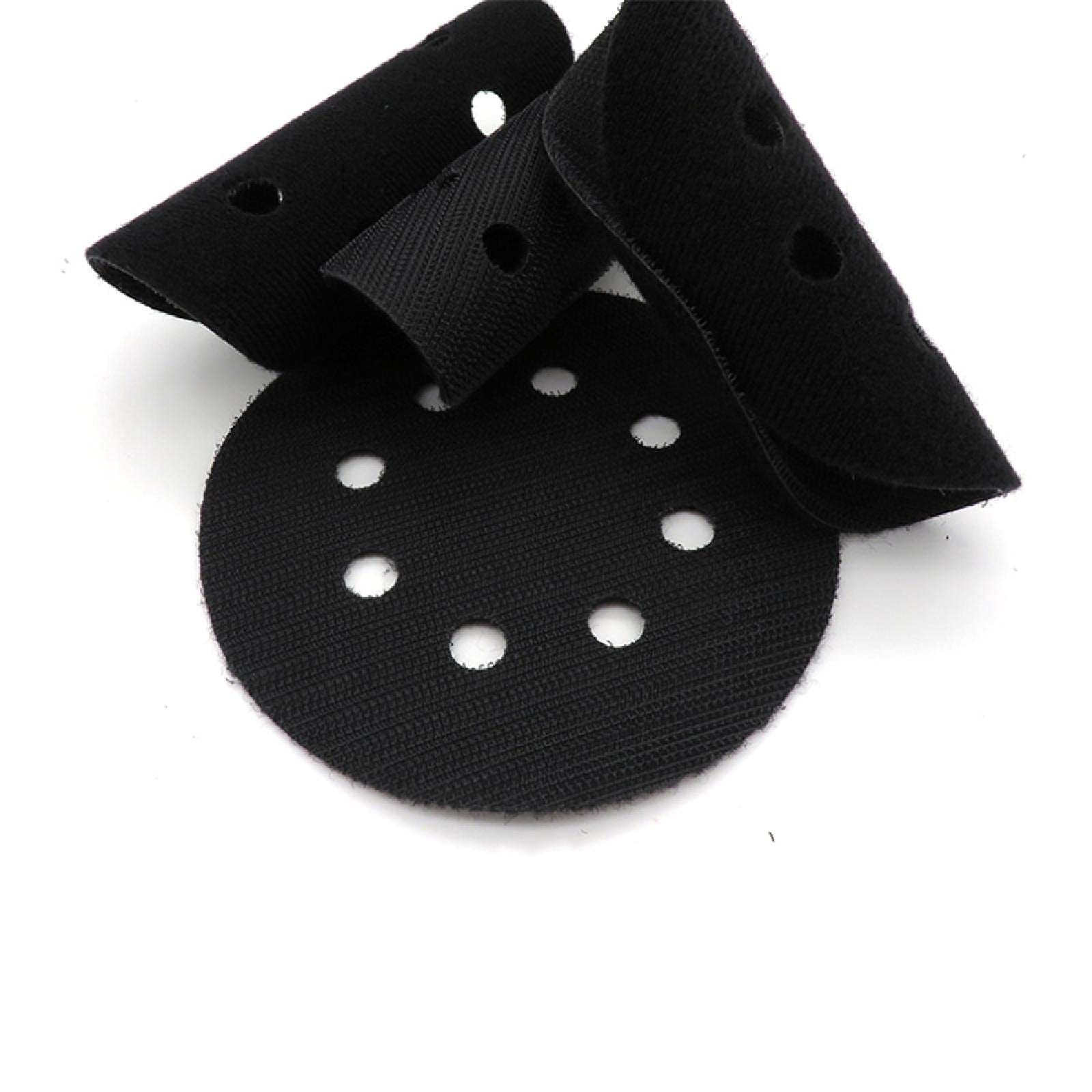 5 pollici 8 fori Soft Interface Pad, gancio e loop densità spugna levigatura disco cuscino tampone tampone supporto per smerigliatura lucidatura-30PCS