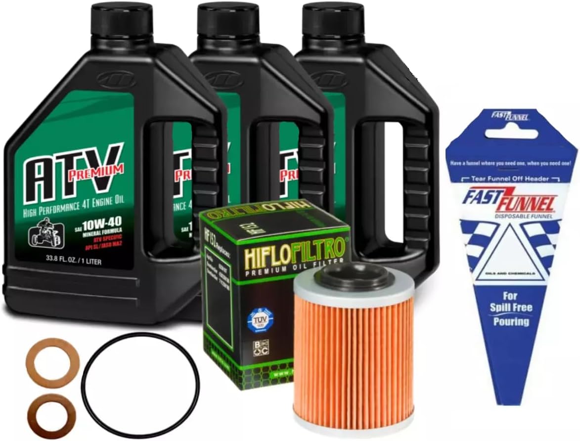 Oil Change Kit W/Funnel Compatible With CFMoto CFORCE/ZFORCE/UFORCE