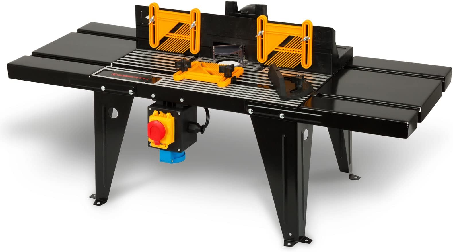 Plaque D'insertion Pour Table De Fraisage En Aluminium - 4 Anneaux D'insertion, échelles Cm/pouces, Coupe Et Rainurage Bois - 5