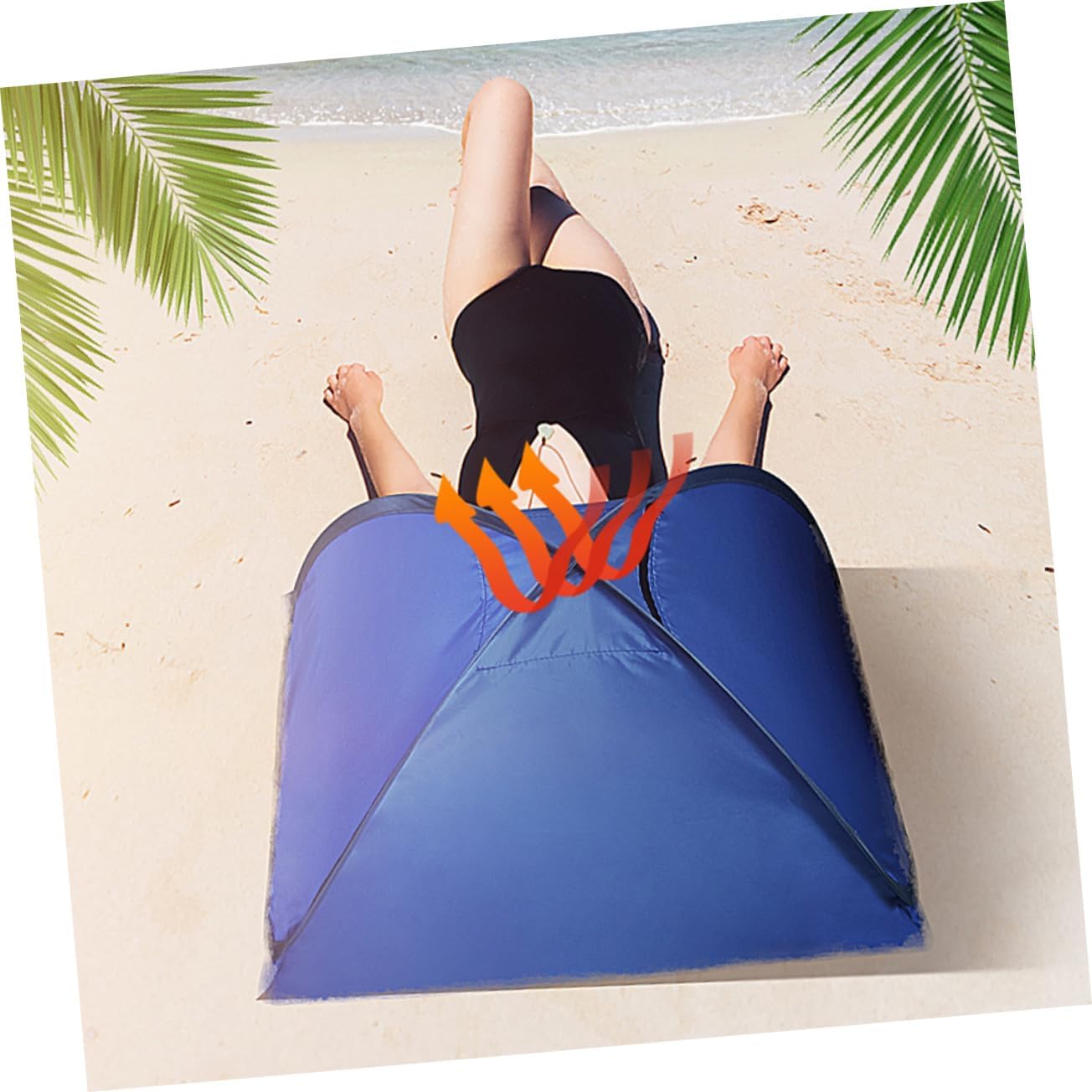 Alasum Beach Tent Tent Sunshade Beach Backpack Automatic Sun Shade Sun Shelter Cabana Automatic Sun Shelter Canopy Shade Portable Cabana Baby The Lazy