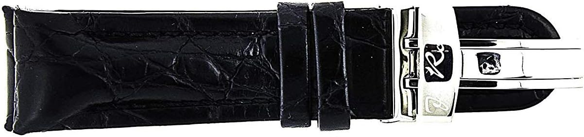 watch Band 14mm Leather Black color