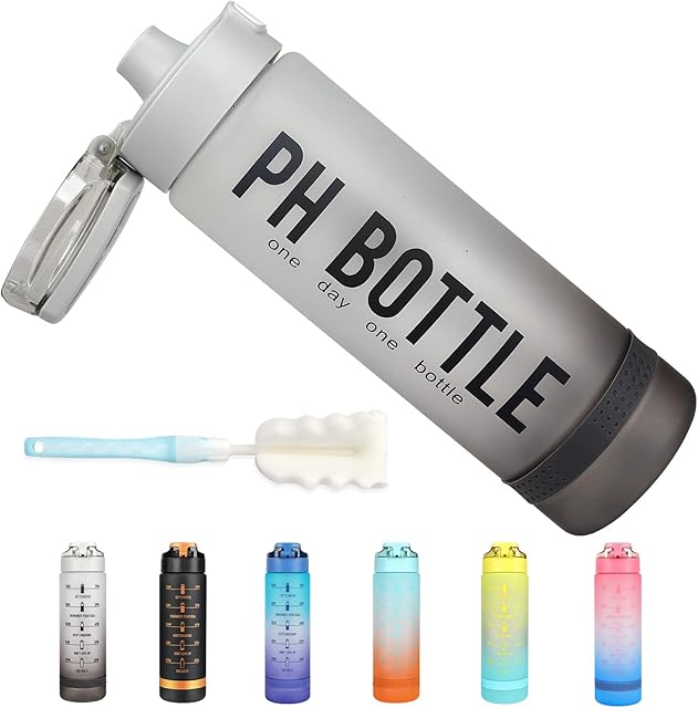 CodiCile Water Bottle 1l For Sports, BPA Free Eco-friendly and Recyclable Plastic Drinking Bottle for Football, Tennis, Cricket, Badminton, Basketball, Gym, Outdoor Camping, Cycling