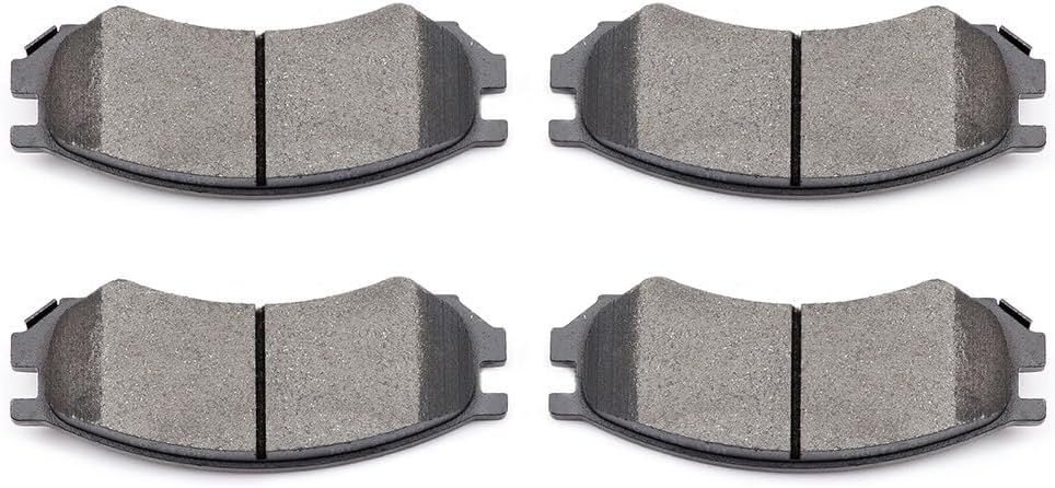 AUTOMUTO 4PCS Front Ceramic Disc Brake Pads Set D507 For Saturn SC SC1 SC2 SL SL1 SL2 SW1 SW2