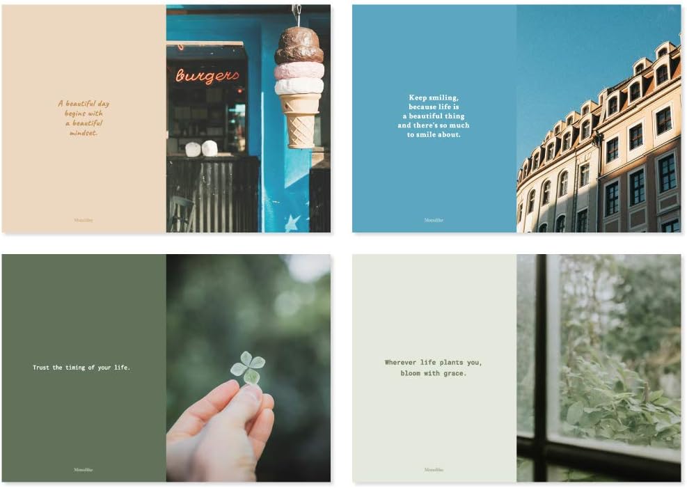 モノライク A5 ハル フリー ノート フォート C 4種 セット A5 Haru Free Notebook Photo C