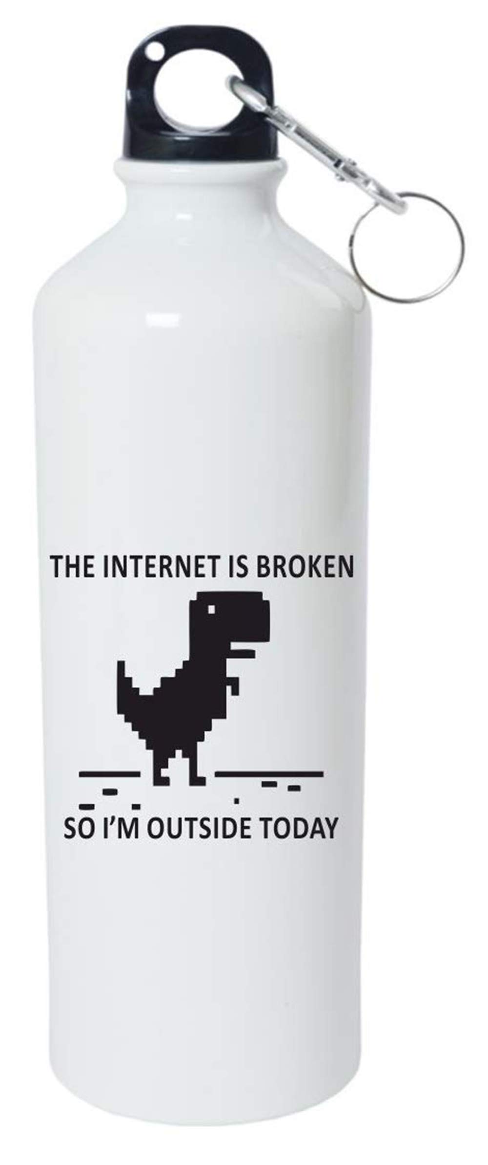 Crazy Sutra Classic Printed Water Bottle/Sipper - 600Ml [SchoolBottles-InternetIsBroken_SH]-picture-21