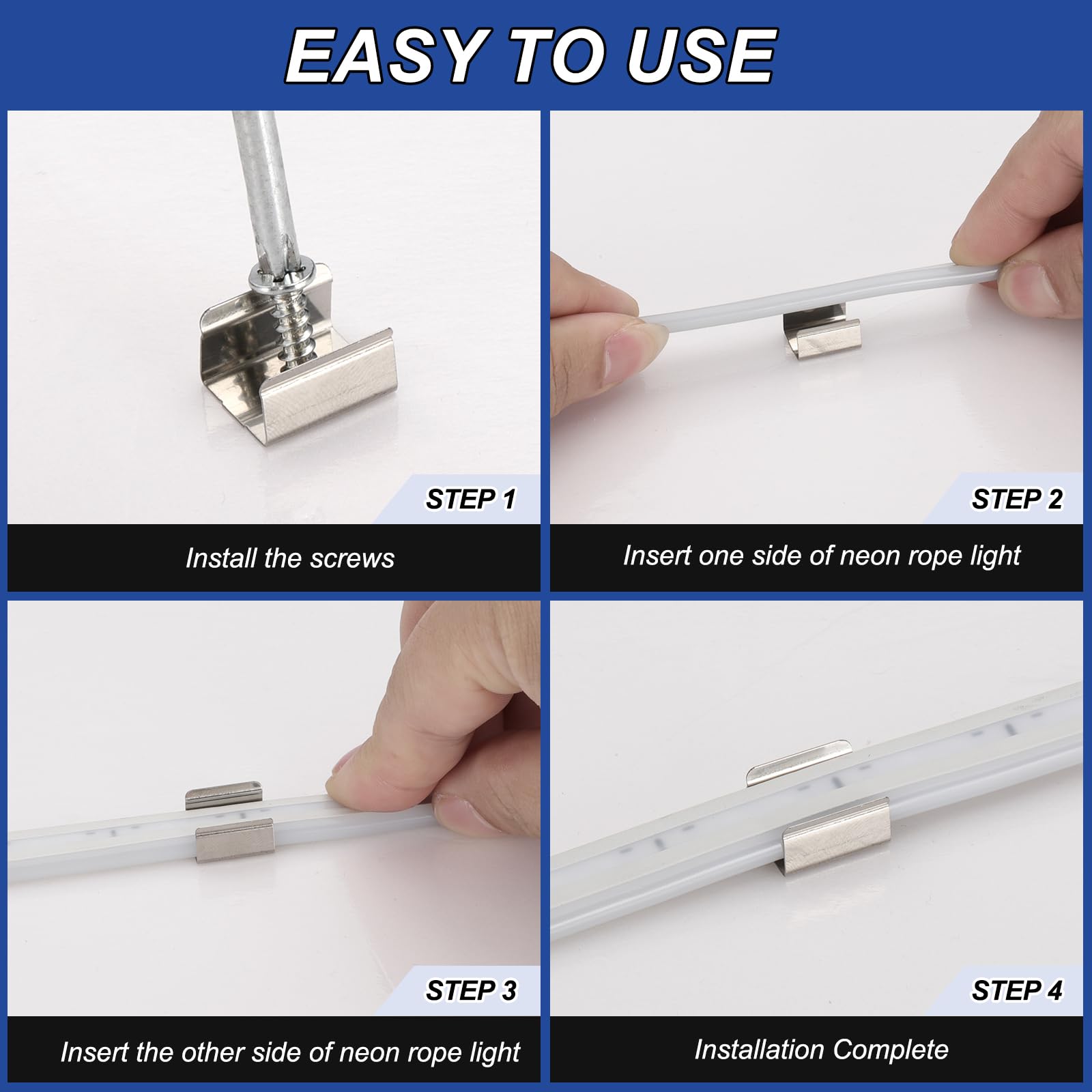 PATIKIL LED Strip Clips - Image 4
