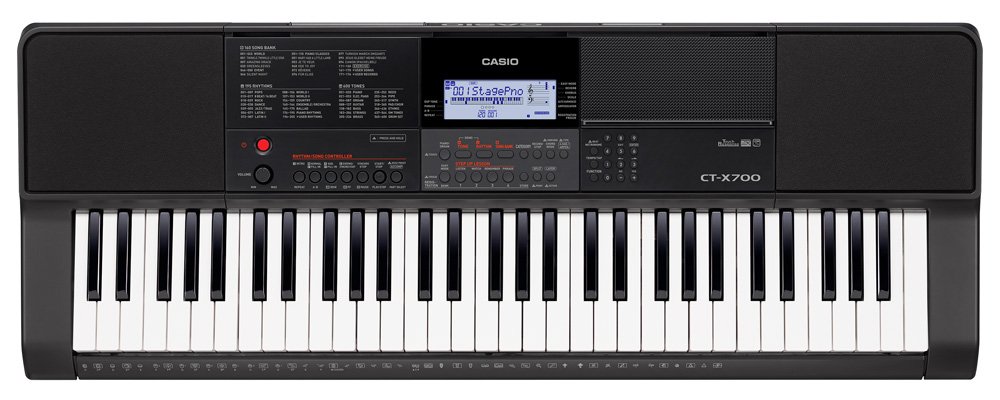Casio CT-X700 61 Tuşlu Org, Dokunuş Tepkili 61 tuş, 48 Polifoni