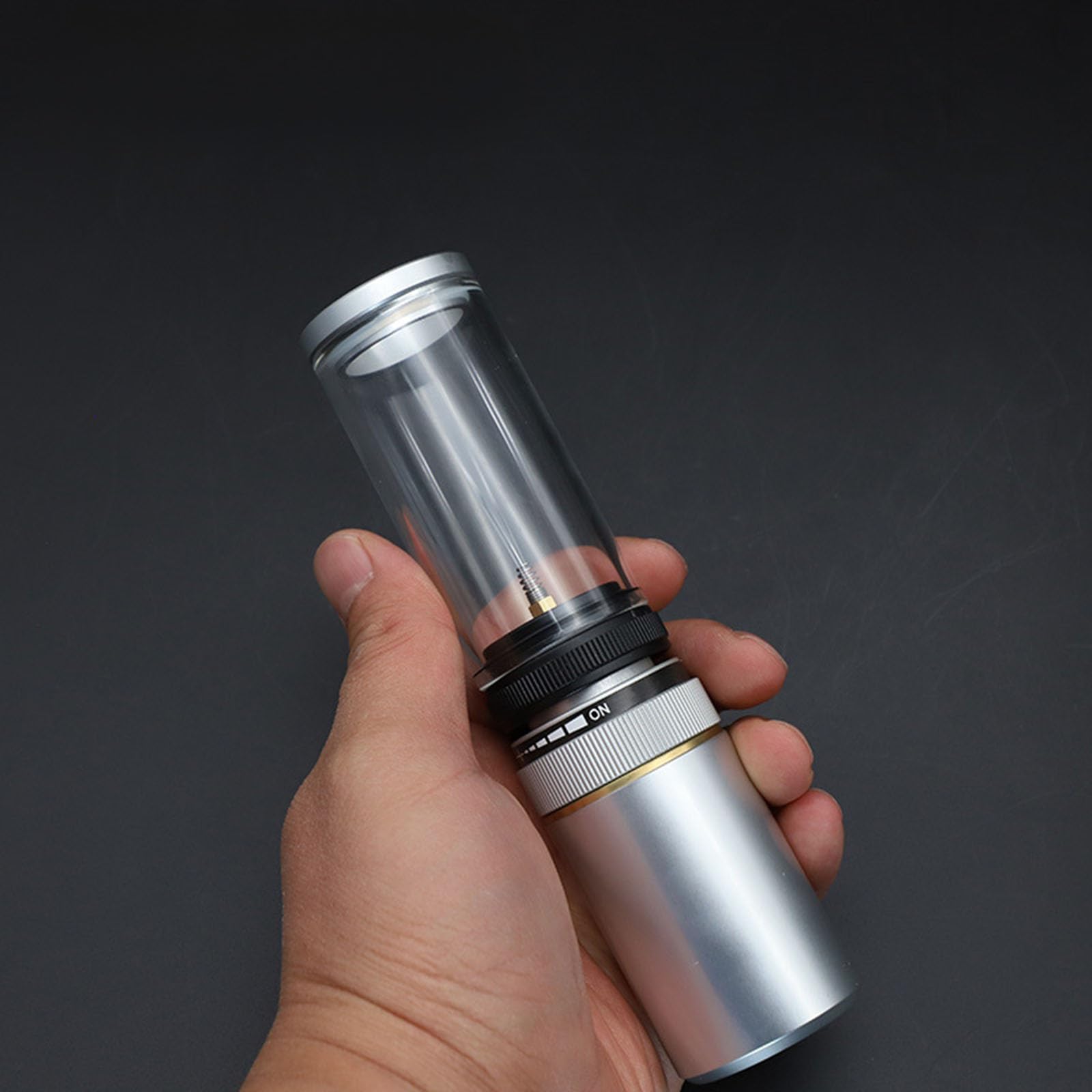 Camping Laterne - Tragbare Zeltlampe für den Außenbereich, aufblasbares Kerzenlicht, kompaktes Gaslicht für Atmosphäre