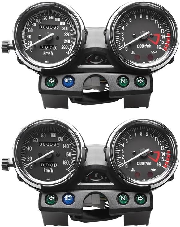 Dashboard Gauge Motorcycles Gauge Digital Dash Speed Meter Gauge Tachometer Odometer for ZRX750 ZRX1100 ZRX400 ZRX250