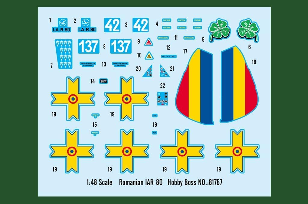 Hobbyboss 81757 1:48-Romanian IAR-80
