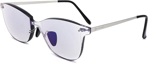 Womens Reading Glasses With Anti-Blue Light Lenses - Julia For Women Grey SR001-G200