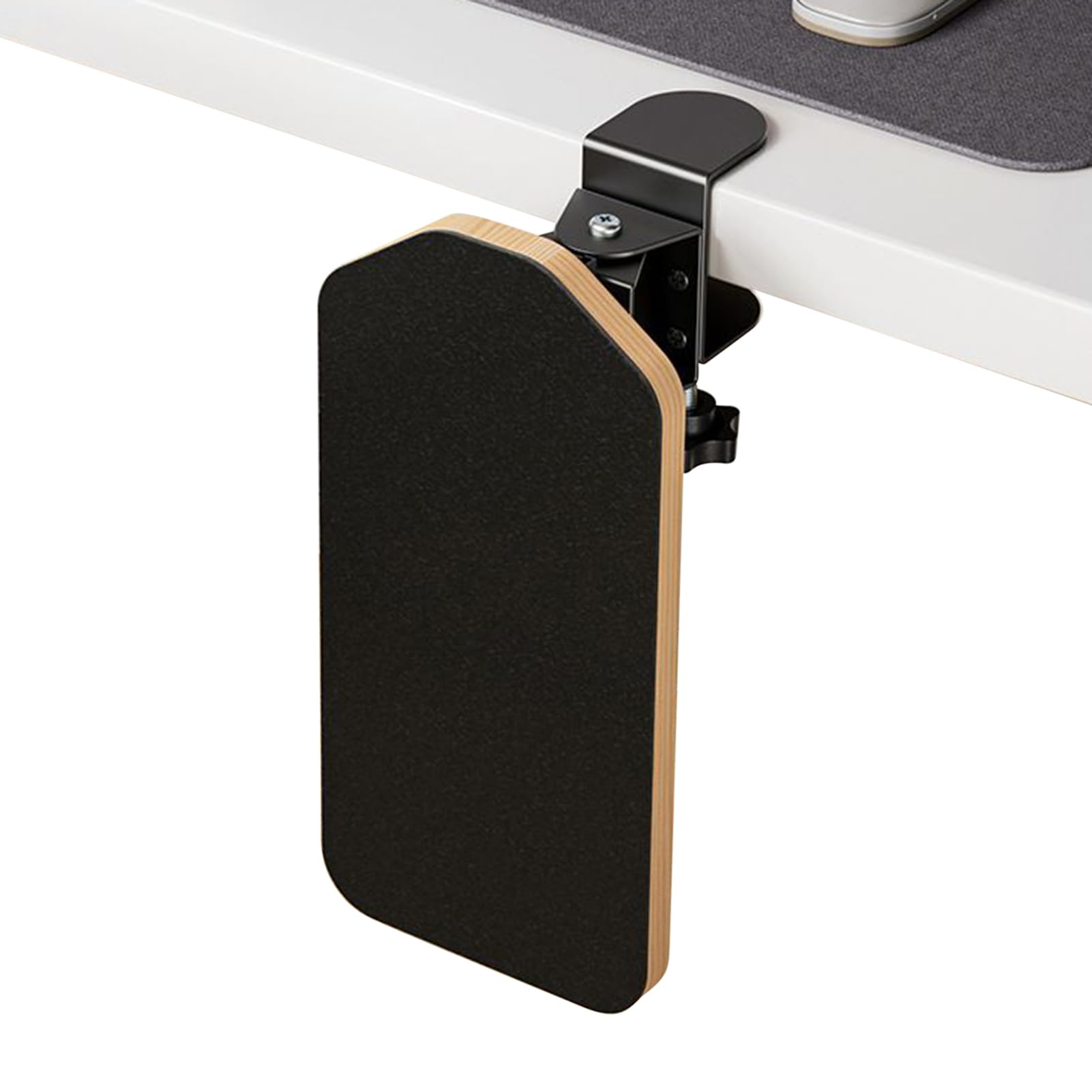 Accoudoir de bureau ergonomique extension bois de table pliable - 8