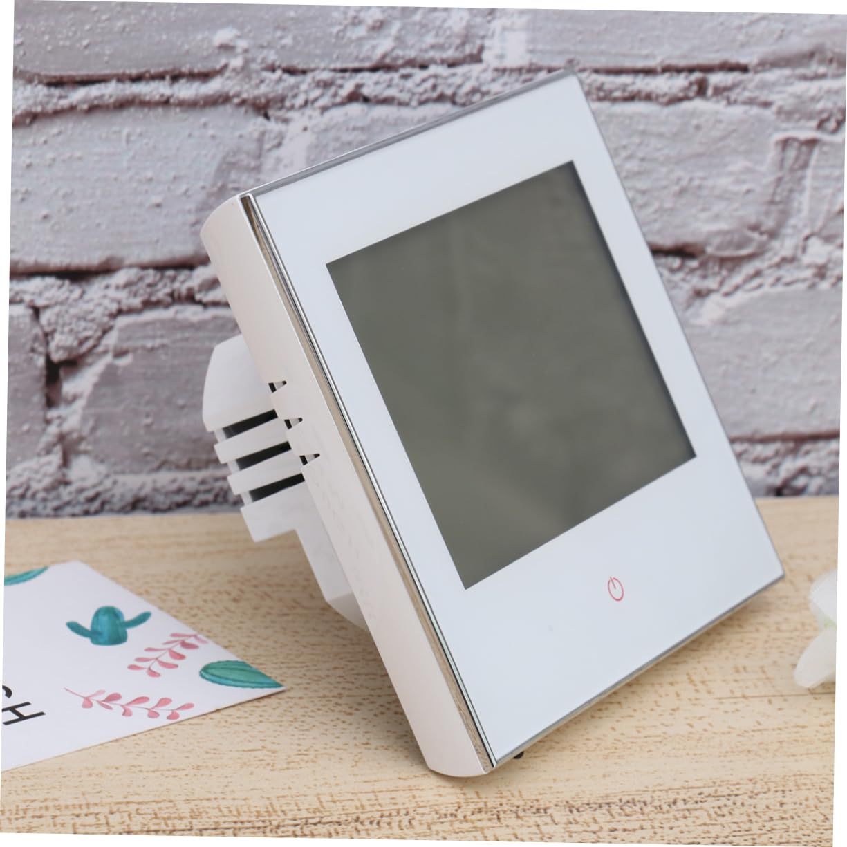 VILLCASE Programmierbarer Digitaler Thermostat 3a Mit Touchscreen Ntc Sensor Weiß Für Fußbodenheizung Und Gaskessel Heizsystem