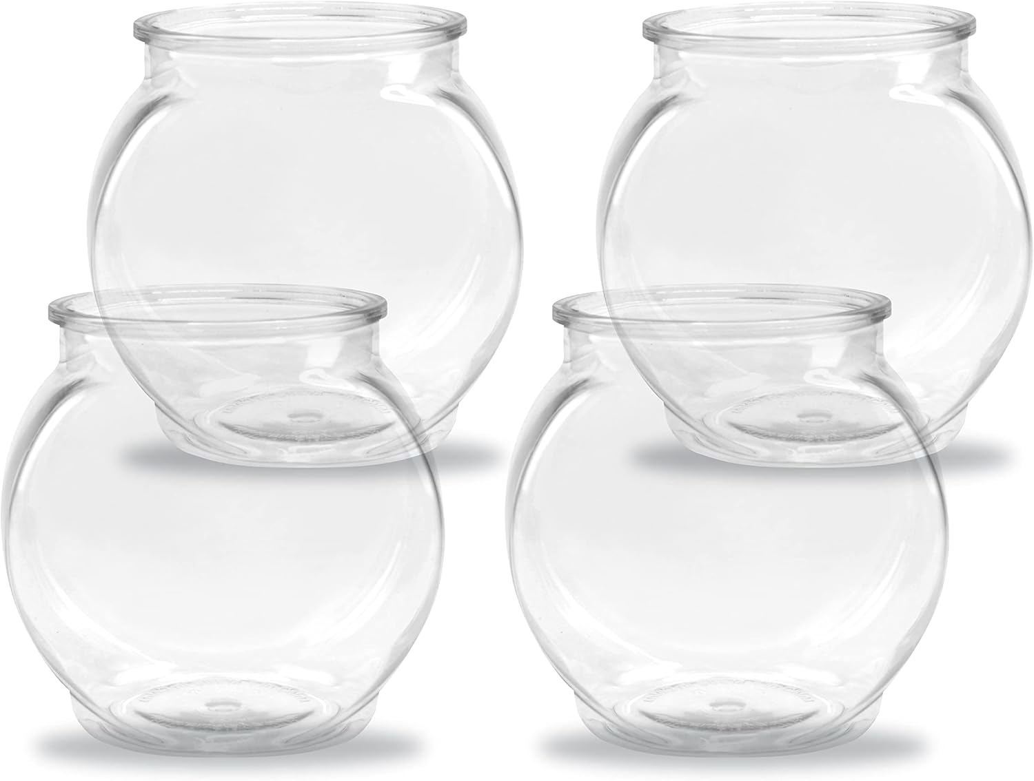 Fish Bowl for Drinks Flat Sided Fishbowl Shaped Drinking