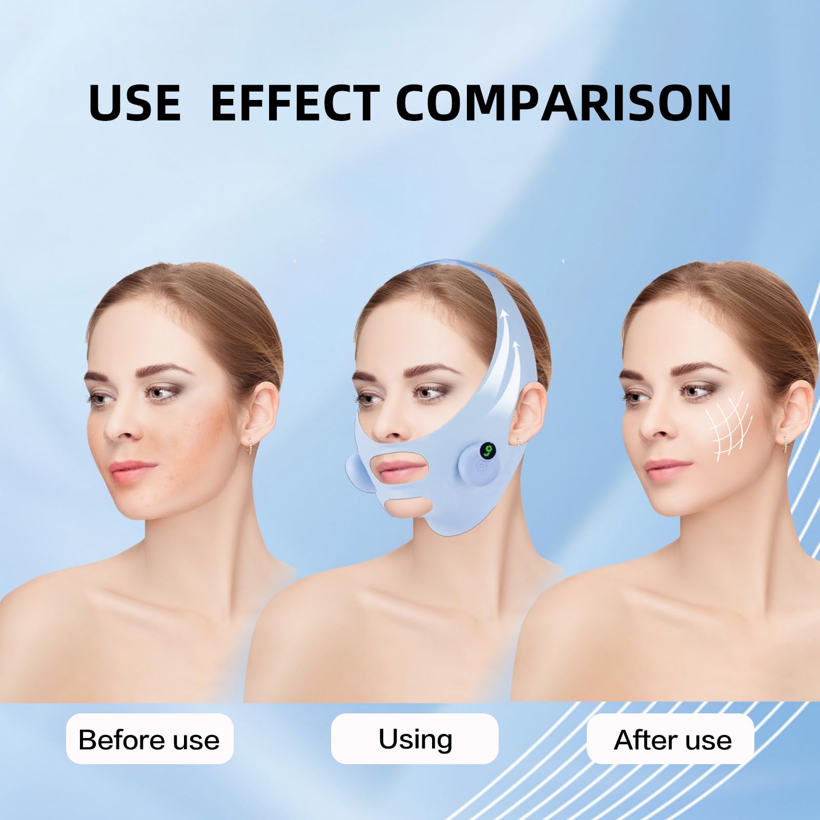 V-Shaped Face Machine Electric Facial Contouring and Lifting Device