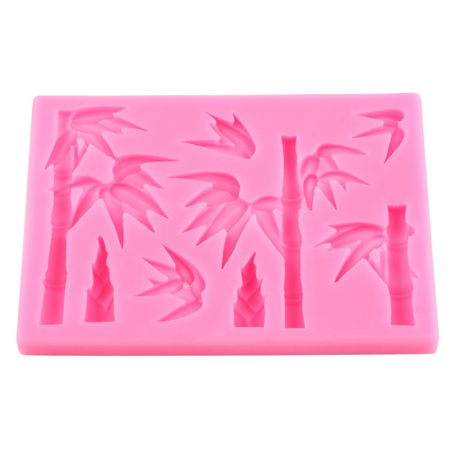 Moule En Silicone De Feuille De Bambou De Style Chinois Moule De