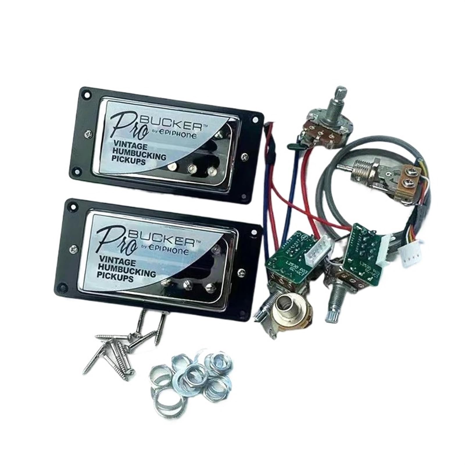 Do Gitary Elektrycznej LP Standard Alnico 5 Push-pull 2V1T Wire Harness Humbucking Pickup 1 Zestaw(F)