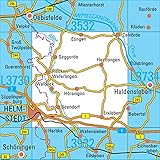 L3732 Helmstedt Topographische Karte 1:50000: DTK50 SAchsen-Anhalt