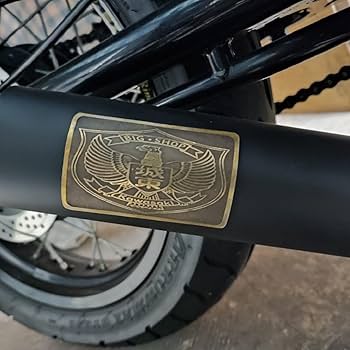 Amazon.co.jp: 真鍮 マフラー エンブレム プレート Z1 Z2 MKⅡ