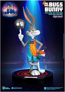 Beast Kingdom Space Jam: A New Legacy: Bugs Bunny MC-047 Master Craft Statue,Multicolor,17 inches