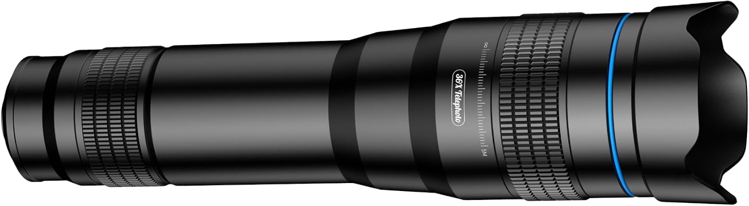 APEXEL Telephoto Camera Lens 36x for Cellphone