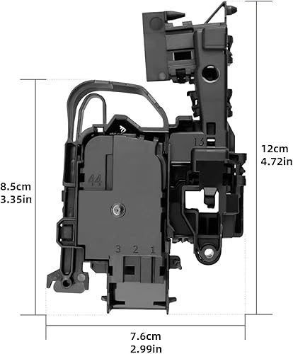 Miniatura 2 de Pestillo de puerta para lavadora Samsung WF45A6400AW, WF45B6300AC, WF45R6100AC, WF45R6100AP 120V lavadora