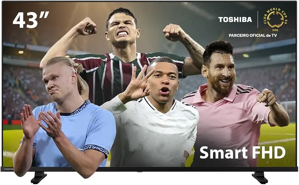 Smart TV 43" Toshiba Dled Full HD 43v35ms Vidaa - TB021M