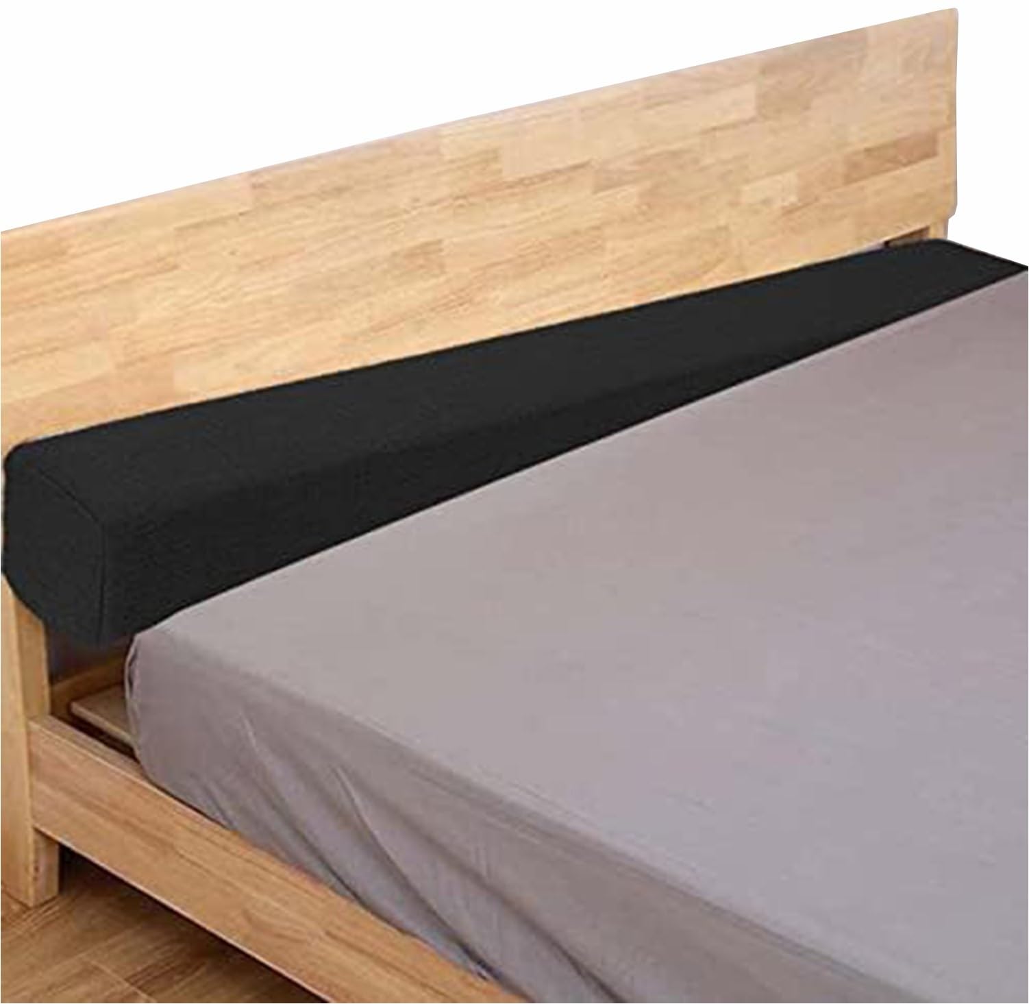 Holomaalahi bed gap filler 200x10x15cm/78x4x6in for Headboard Gap or Wall, Bed Extension for Single, Double & King Beds, Removable Cover