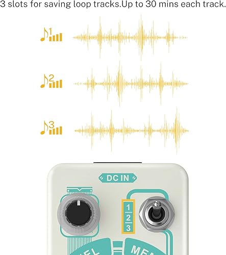 Miniatura 6 de Donner Kit de guitarra eléctrica para principiantes de 39 pulgadas, pastilla HSS con división de bobina, azul hielo metálico