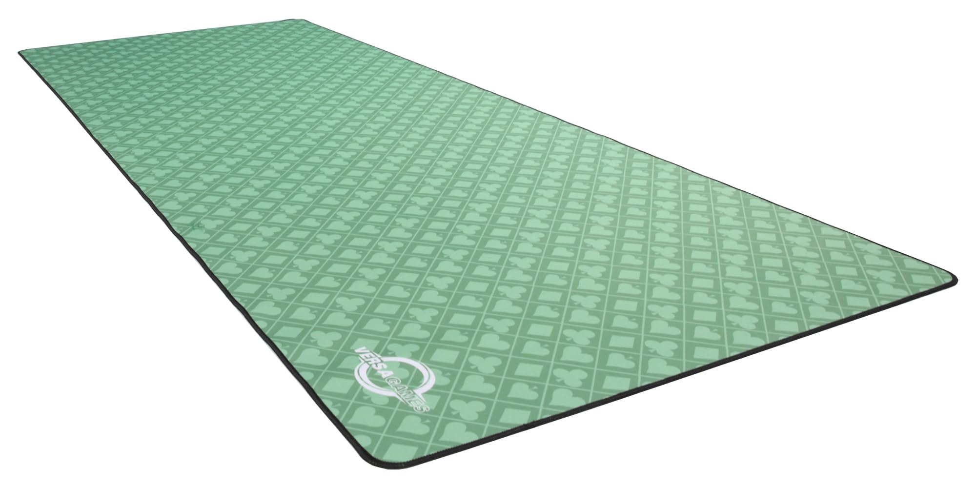 Versa Games Alfombrilla de mesa de póquer enrollable de 72 pulgadas, color verde