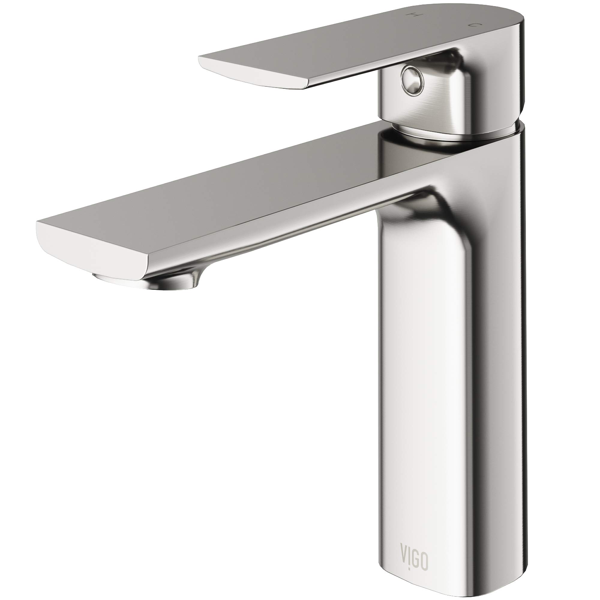 Robinet de salle de bain VIGO Davidson poignée unique pour éliminer les traces