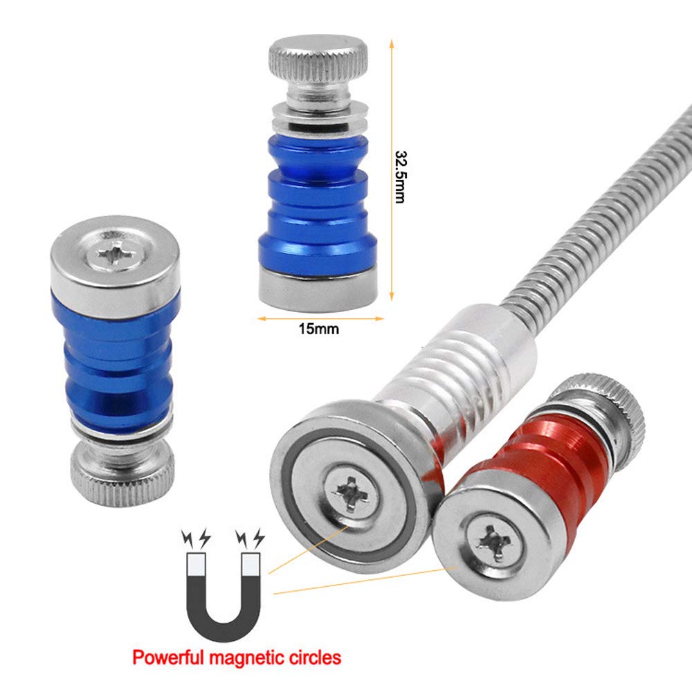Carte PCB magnétique Clip fixe bras Flexible à souder troisième main loupe verre support de fer à souder outils de réparation