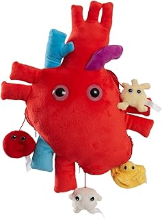 GIANT MICROBES - Heart (Heart Organ) XL Size with Minis