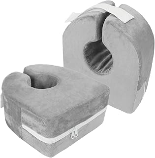 JIAHG Foot Elevation Pillow Adjustable Post-Op Recovery Leg Ankle Heel Support Wedge Cushion Ulcer Swelling Pain Reducing Sleeping Feet Support for Relieve Pressure Rest Pads