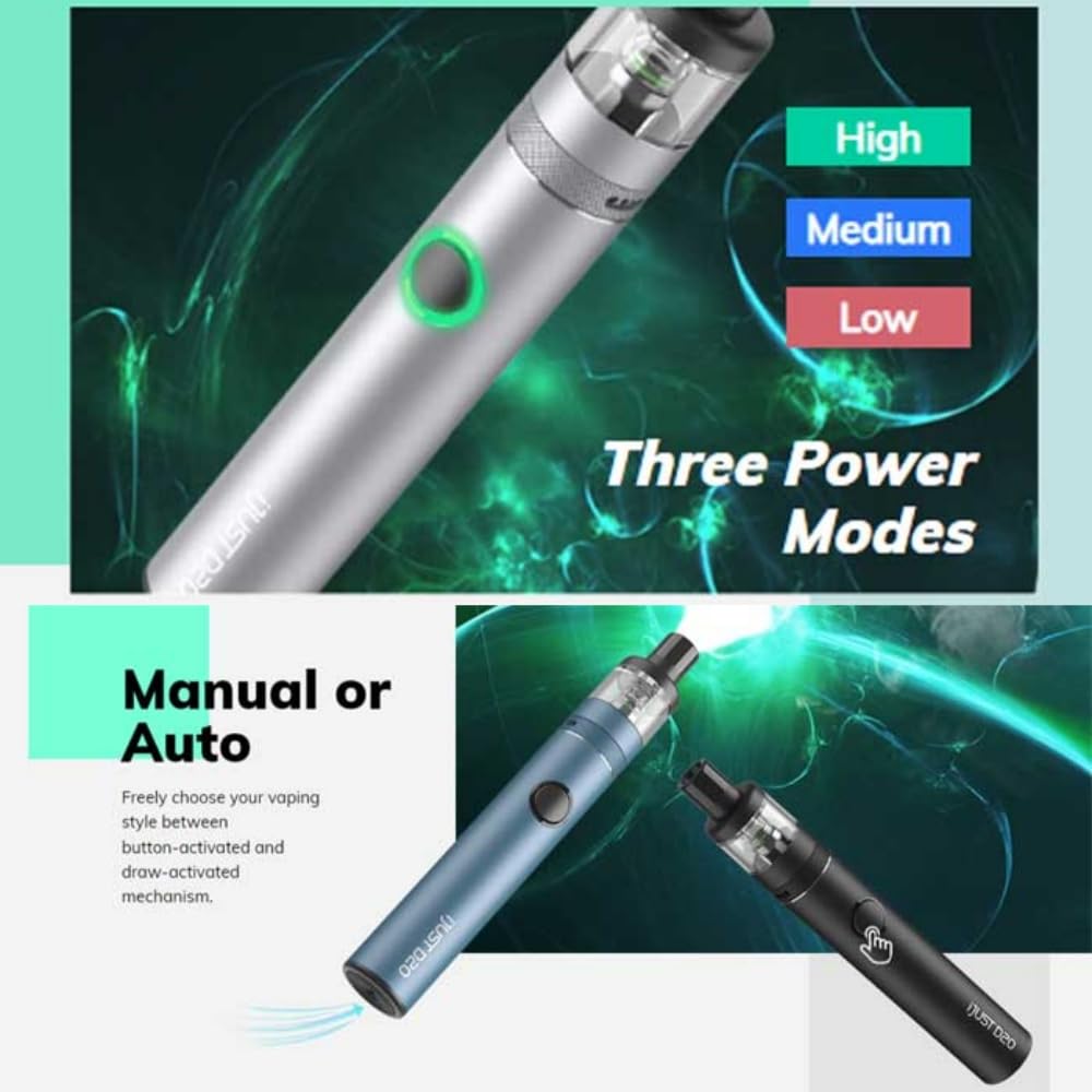 E-leaf iJust D20 Kit (noir) 30W TC, kit de stylo vape pour cigarette  lectronique quip