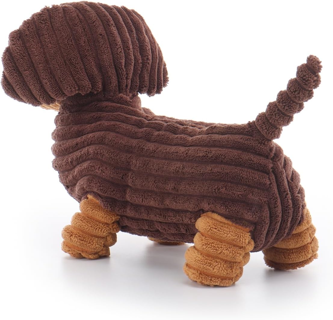 Apricot Lamb Henry Dachshund Stuffed Animals for Kids, Soft Cute Plush Toys for Baby Girl and Boy, 10.6 Inches