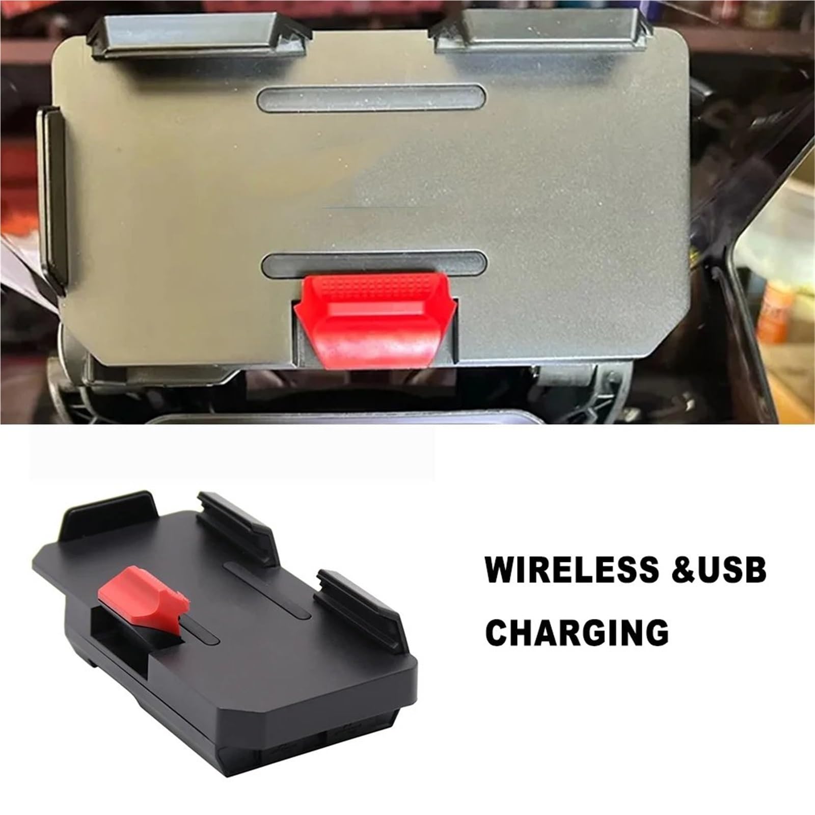 Support de Navigation de Moto pour BMW pour R1250GS pour ADV pour S1000XR pour F750GS Support Navigation Téléphone Moto avec Chargeur sans Fil