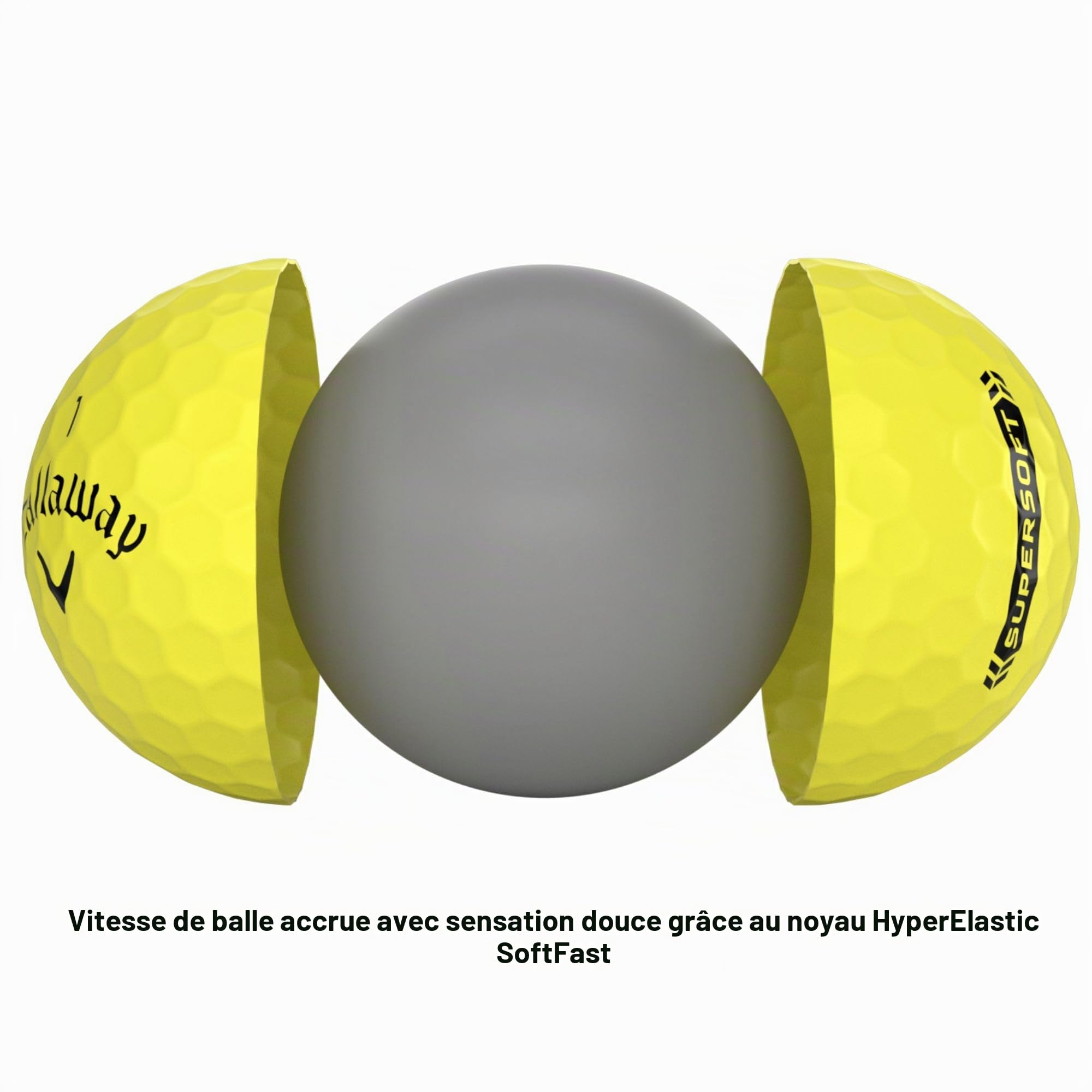 Callaway Balles de Golf Supersoft 2023